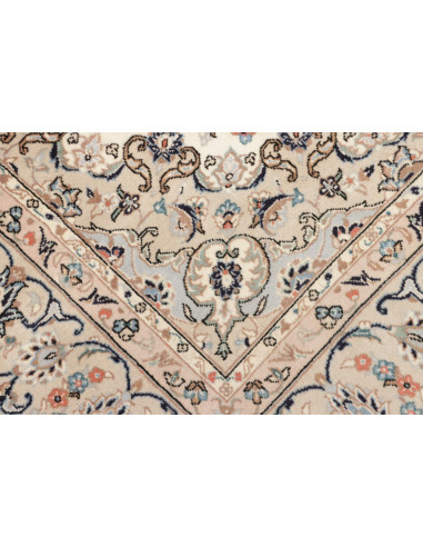 Tappeto Originale Kashan Persia 193x298 Crema B