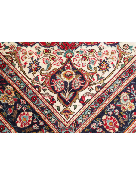 Rug Tabriz Persia brown yellow 245x330