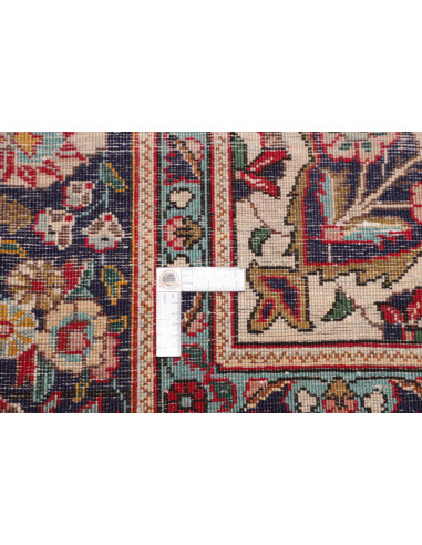 Rug Tabriz Persia brown yellow 245x330