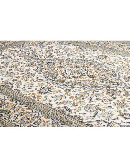 Tappeto Originale Kashan Persia 200x298 Bianco