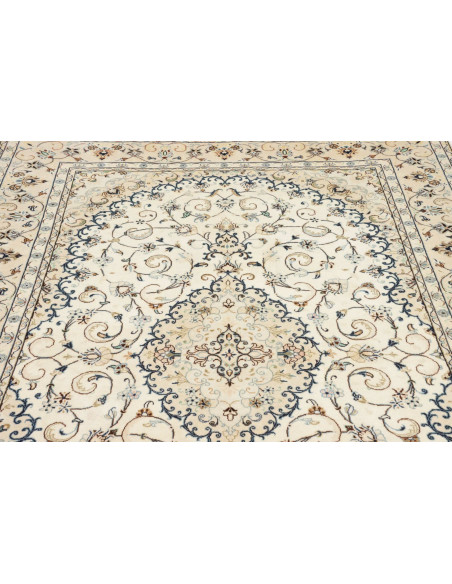 Tappeto Originale Kashan Persia 198x295 Avorio