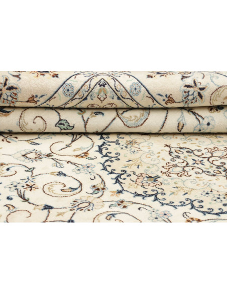 Tappeto Originale Kashan Persia 198x295 Avorio