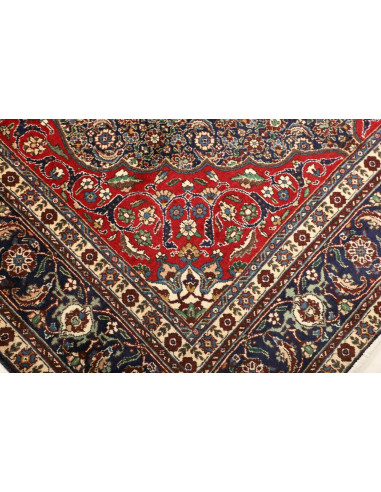 Tappeto Originale Tabriz Persia 200x305 Blu Scu