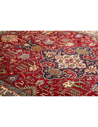 Tappeto Originale Tabriz Persia 193x286 Rosso B