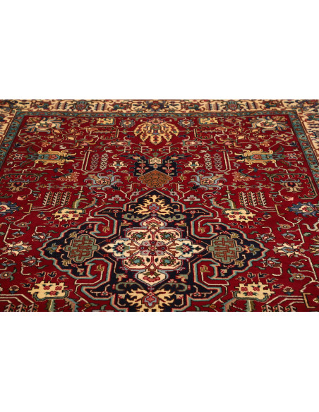 Tappeto Originale Tabriz Persia 193x286 Rosso B