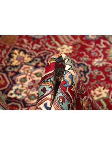 Hand Made Rug Tabriz Persia 193x286 Red Beige