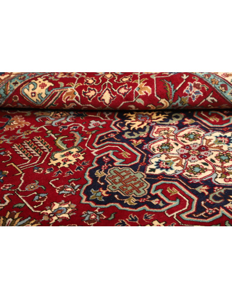 Tappeto Originale Tabriz Persia 193x286 Rosso B