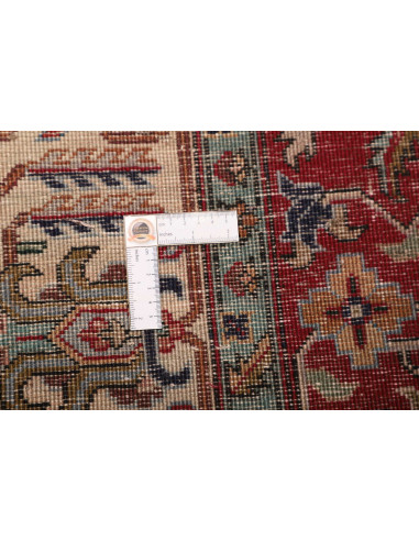 Tappeto Originale Tabriz Persia 193x286 Rosso B