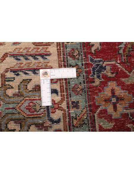 Tappeto Originale Tabriz Persia 193x286 Rosso B
