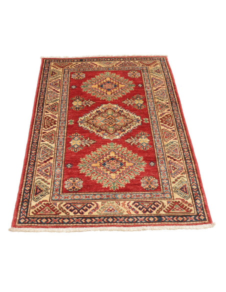 Hand Made Rug Kazak Fine Pakistan 86x116 Red Be