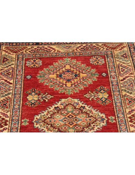 Hand Made Rug Kazak Fine Pakistan 86x116 Red Be