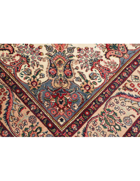 Tappeto Originale Tabriz Persia 198x304 Crema R