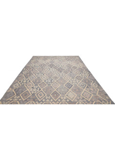 Rug Kilim Afghanistan sky blue white 258x339 2