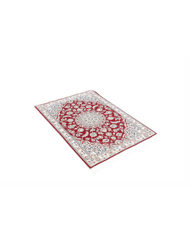 Hand Made Rug Nain 9la Persia 82x118 Red Cream