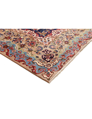 Tappeto Originale Kashan Persia 290x393 Blu Not