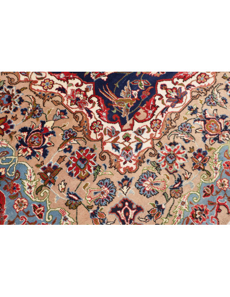 Hand Made Rug Kashan Persia 290x393 Night Blue