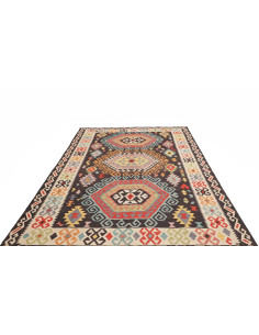 Tappeto Kilim Afghanistan marrone 209x293 2