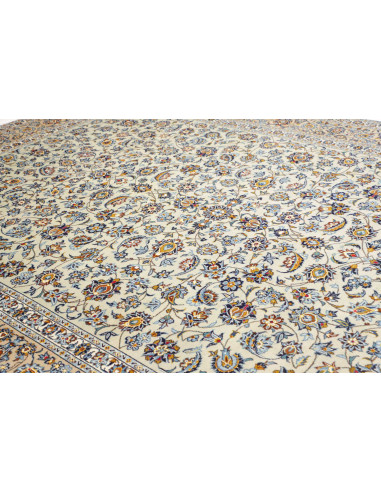 Tappeto Originale Kashan Persia 308x416 Avorio