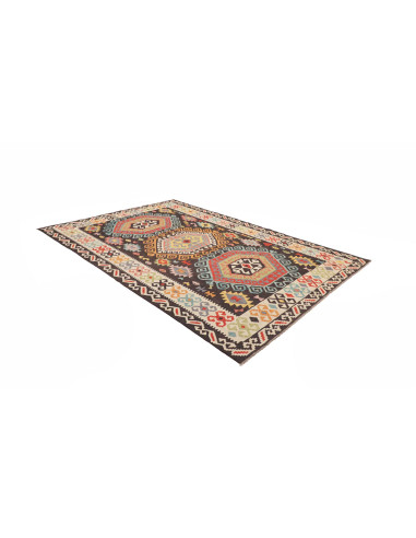 Tappeto Kilim Afghanistan marrone 209x293