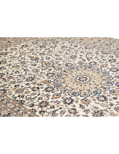 Tappeto Originale Kashan Persia 247x357 Crema B