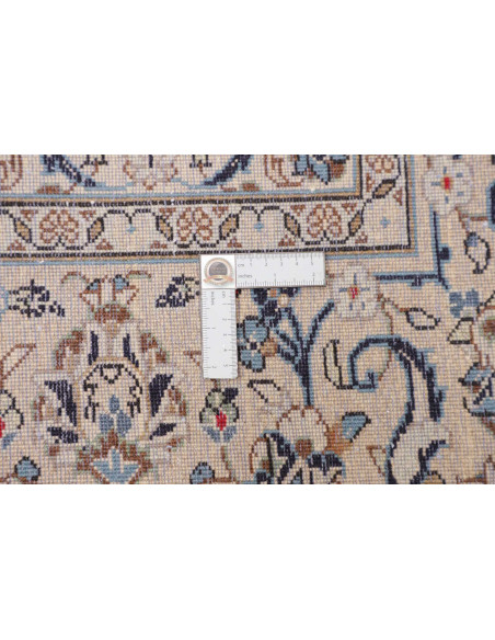Tappeto Originale Kashan Persia 247x357 Crema B
