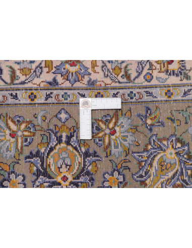 Tappeto Originale Kashan Persia 300x387 Celeste