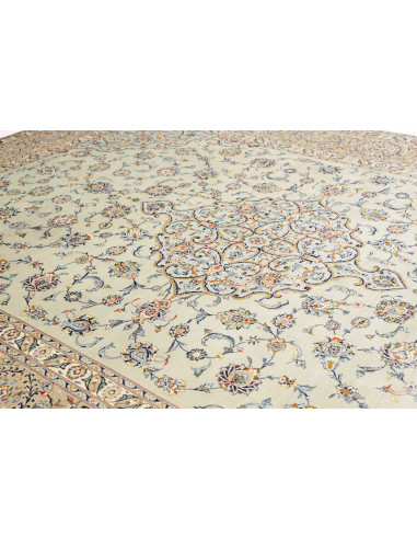 Tappeto Originale Kashan Persia 300x410 Crema B