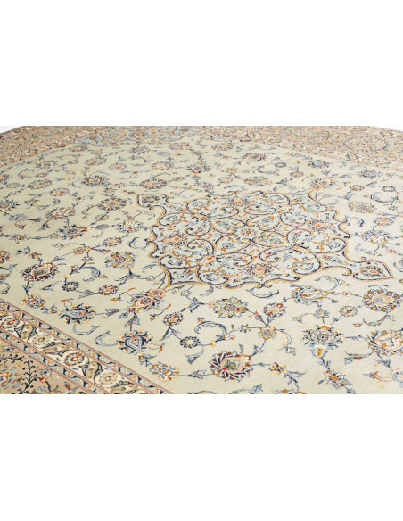 Tappeto Originale Kashan Persia 300x410 Crema B