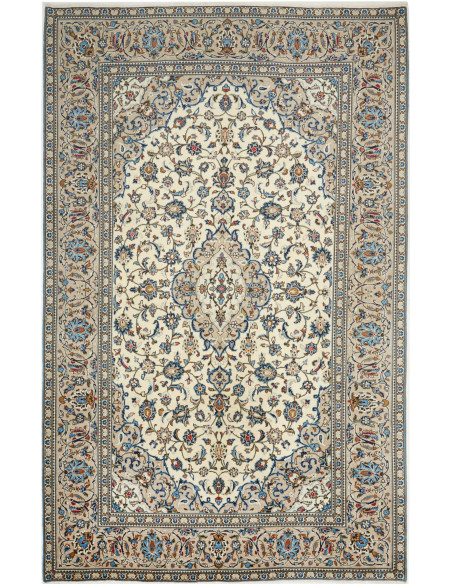 Kashan 193x310 Cm Kashan, Persia, Lana Cardata A Mano,
