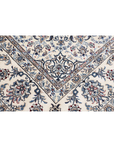 Hand Made Rug Nain Kashmar Persia 248x346 Cream
