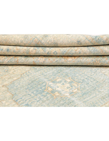 Hand Made Rug Mamlouk Pakistan 245x298 Sky Blue