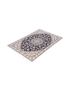 Hand Made Rug Nain 9la Persia 80x117 Dark Blue 2