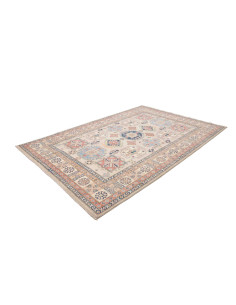 Hand Made Rug Kazak Afghanistan 203x294 Beige B 2
