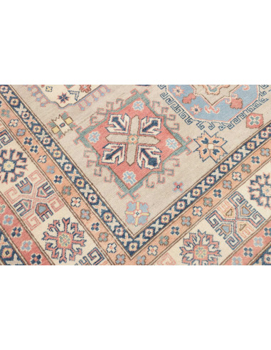 Hand Made Rug Kazak Afghanistan 203x294 Beige B