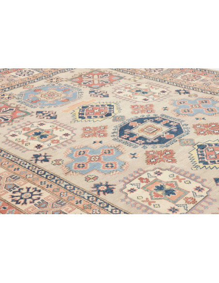 Hand Made Rug Kazak Afghanistan 203x294 Beige B