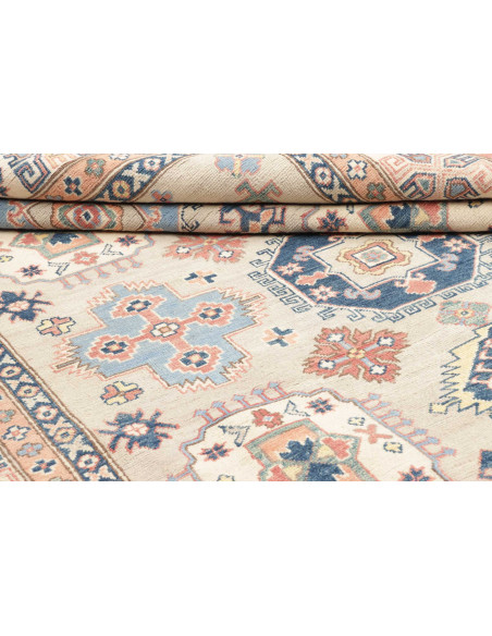 Hand Made Rug Kazak Afghanistan 203x294 Beige B