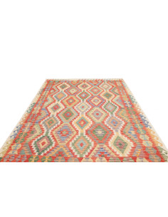 Tappeto Kilim Afghanistan marrone 210x295 2