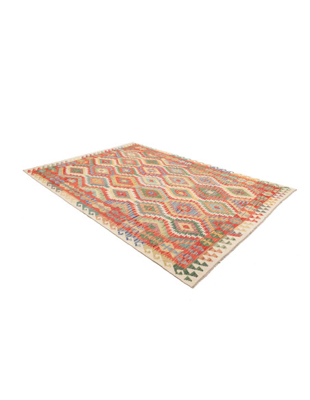 Tappeto Kilim Afghanistan marrone 210x295