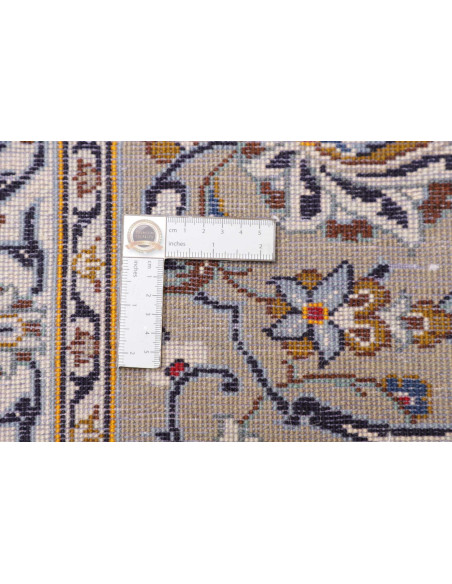 Hand Made Rug Kashan Persia 305x410 Mint Green