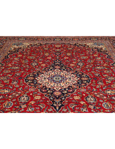Hand Made Rug Ardakan Persia 310x415 Red Blue