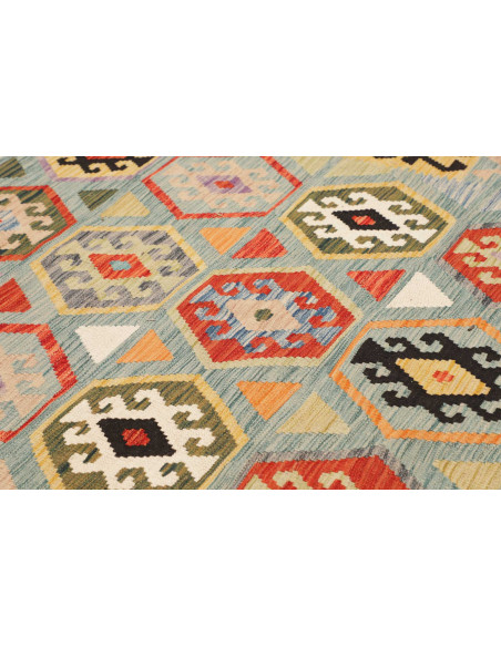 Rug Kilim Afghanistan maroon 209x315
