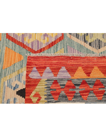 Tappeto Kilim Afghanistan marrone 209x315