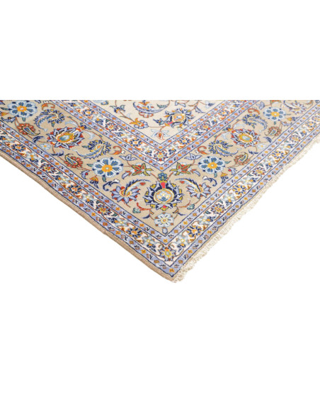 Tappeto Originale Kashan Persia 213x310 Crema B