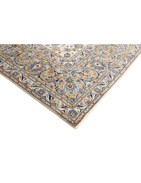 Tappeto Originale Kashan Persia 306x406 Crema B