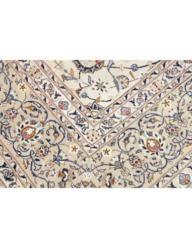 Tappeto Originale Kashan Persia 253x415 Crema B