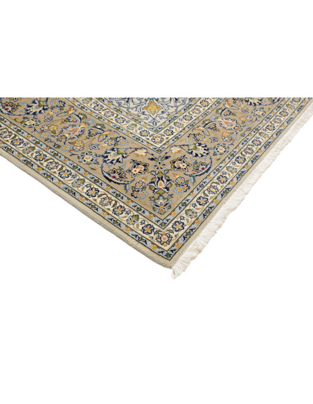 Tappeto Originale Kashan Persia 320x442 Bianco