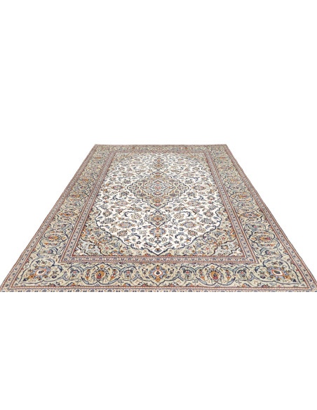Tappeto Originale Kashan Persia 200x288 Crema B