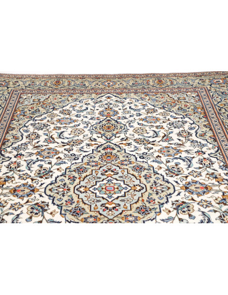 Tappeto Originale Kashan Persia 200x288 Crema B