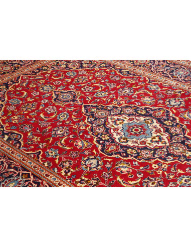 Hand Made Rug Ardakan Persia 198x302 Red Blue