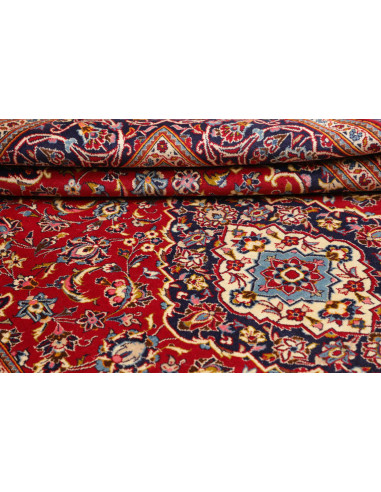Hand Made Rug Ardakan Persia 198x302 Red Blue